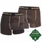 Boxer Homme Bambou Gris Anthracite