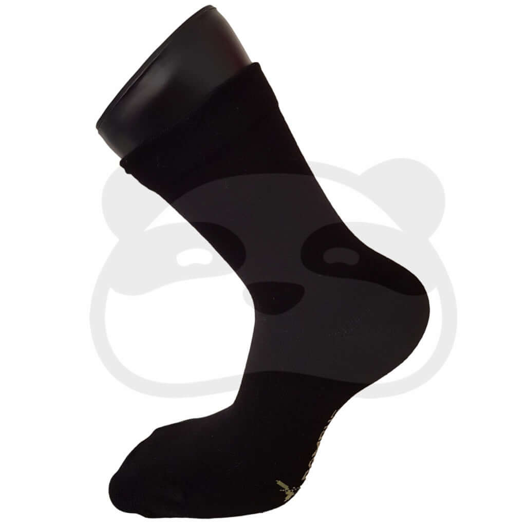 Chaussette Avec Bande Confort Extra Large 35/38 / Noir Chaussettes